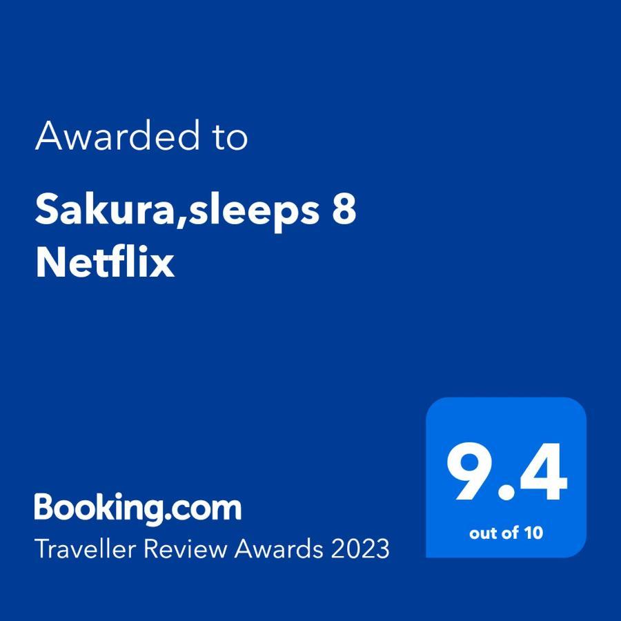 Holiday home Sakura,sleeps 8 Netflix